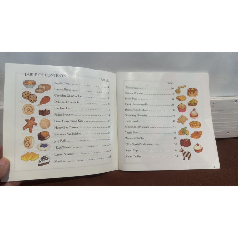 Vintage 1997 Alpha- Bakery Children's Cookbook Gold Medal Flour - Picture 3 of 4